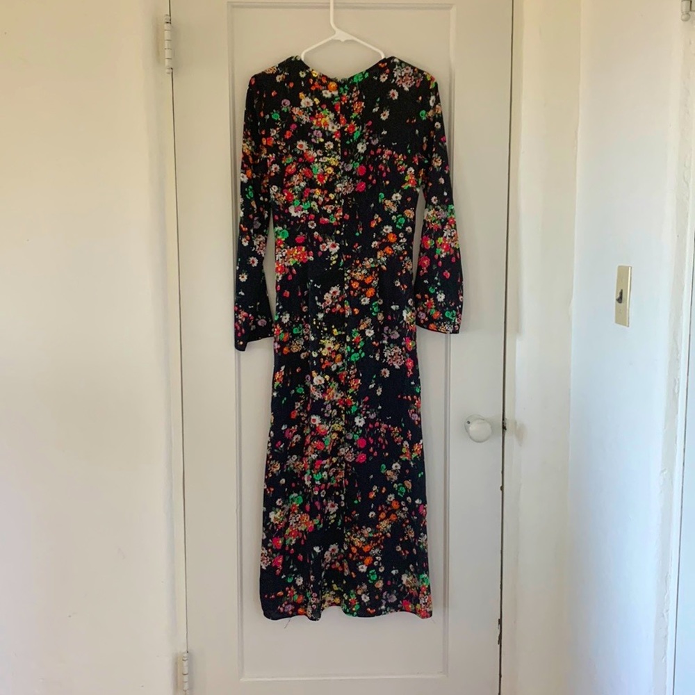H&M Long flower print dress